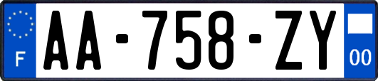 AA-758-ZY