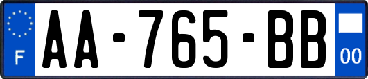 AA-765-BB