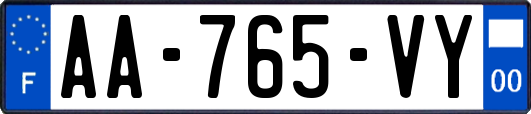 AA-765-VY