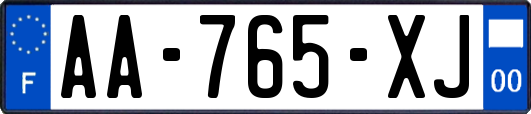 AA-765-XJ