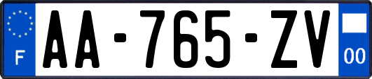 AA-765-ZV