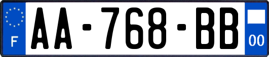 AA-768-BB