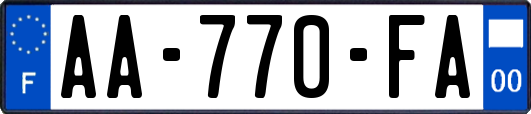 AA-770-FA