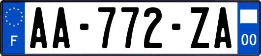 AA-772-ZA