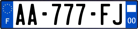 AA-777-FJ