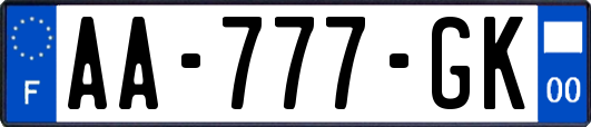 AA-777-GK