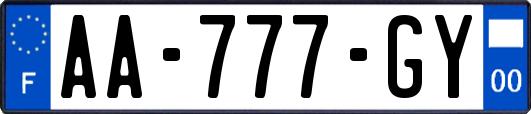 AA-777-GY