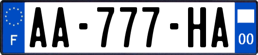 AA-777-HA