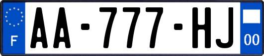 AA-777-HJ