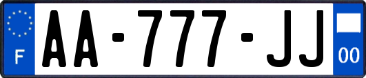 AA-777-JJ