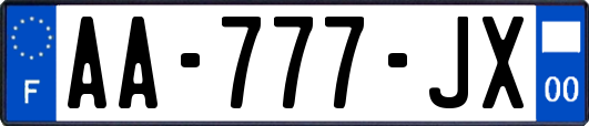 AA-777-JX