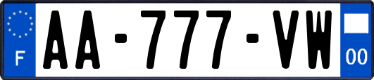 AA-777-VW