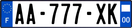 AA-777-XK