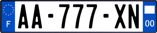 AA-777-XN