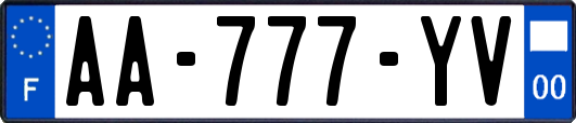 AA-777-YV