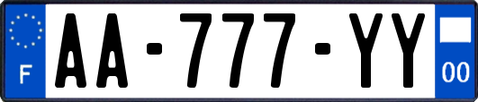 AA-777-YY