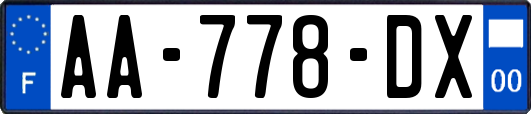 AA-778-DX