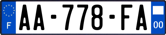 AA-778-FA