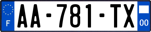 AA-781-TX