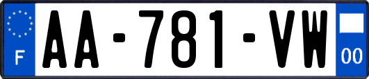 AA-781-VW