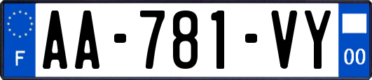 AA-781-VY