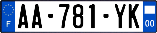 AA-781-YK