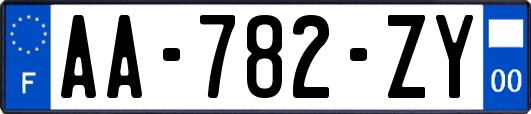 AA-782-ZY