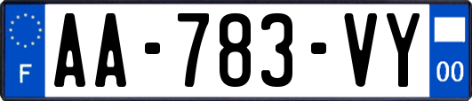 AA-783-VY