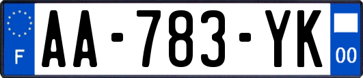 AA-783-YK