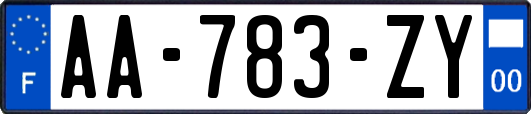 AA-783-ZY