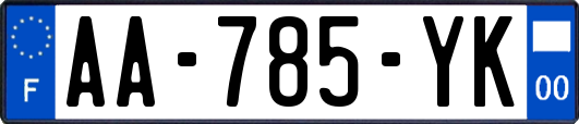 AA-785-YK