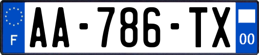 AA-786-TX