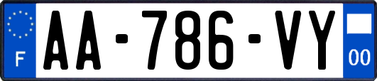 AA-786-VY