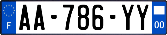 AA-786-YY