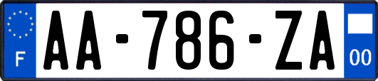 AA-786-ZA