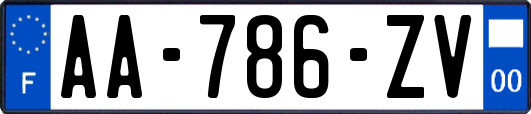 AA-786-ZV