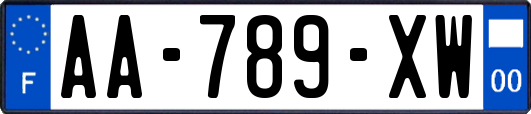 AA-789-XW