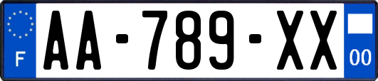 AA-789-XX