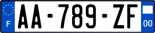 AA-789-ZF