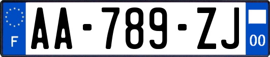 AA-789-ZJ