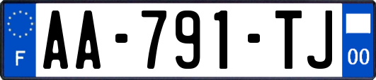 AA-791-TJ