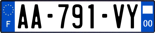 AA-791-VY