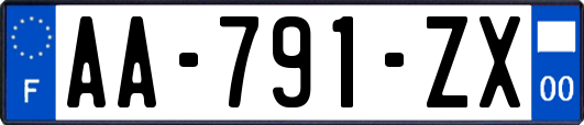 AA-791-ZX
