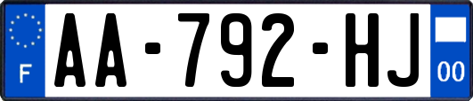 AA-792-HJ