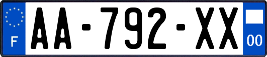 AA-792-XX