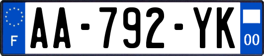 AA-792-YK