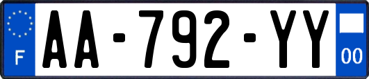 AA-792-YY