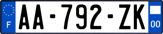 AA-792-ZK