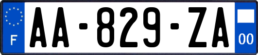 AA-829-ZA