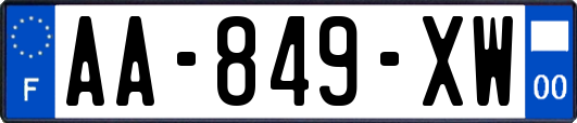 AA-849-XW